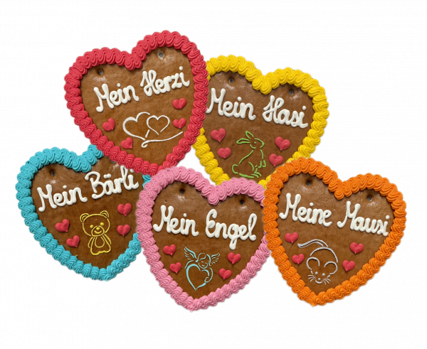 Herz Tiermotiv 5-fach 1635 120g
