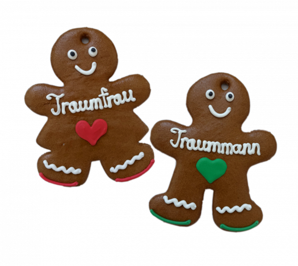 Lebkuchenfigur Traumpaar 40 g